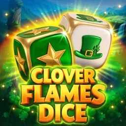 Clover Flames Dice